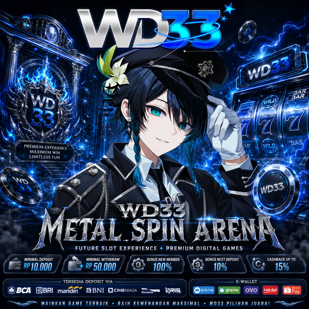 WD33: Tempat Berkumpulnya Pecinta Toto Slot dengan Bonus Menuju Tanpa Batas